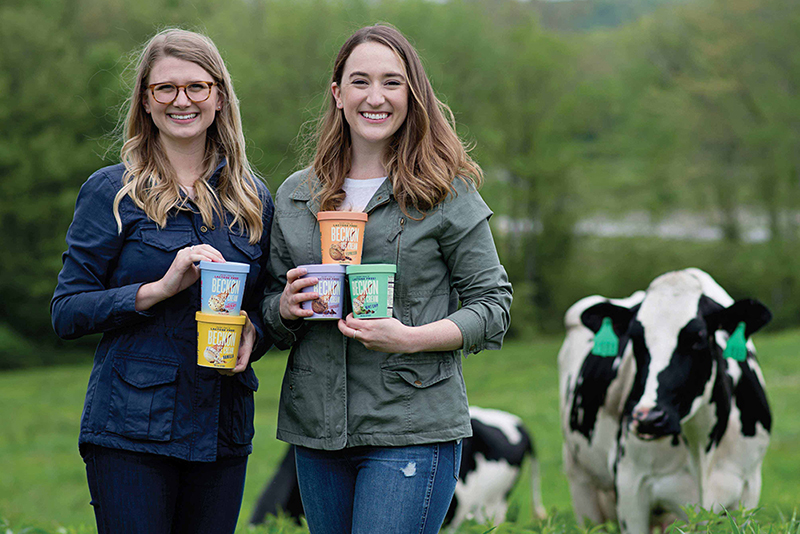 Katy Flannery and Gwen Burlingame, Founders of Beckon Ice Cream