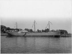 First Oil Tanker