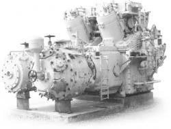 Cooper-Bessemer Type GMV Integral-Angle Gas Compressor