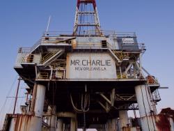 Mr. Charlie Oil Drilling Rig